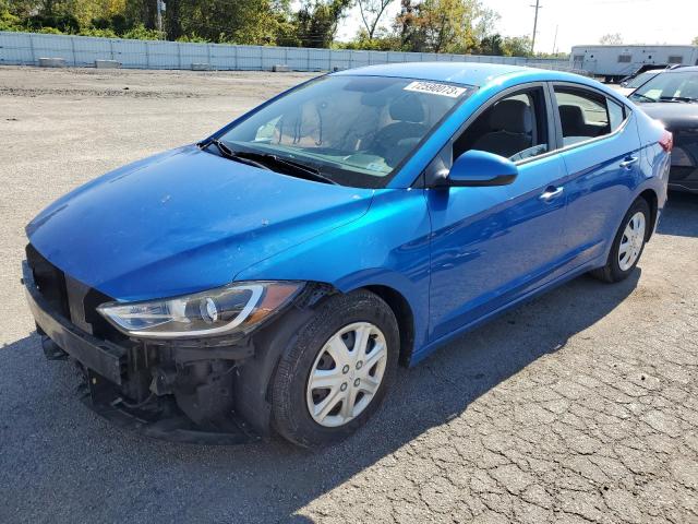 2017 HYUNDAI ELANTRA SE - KMHD74LF1HU076055
