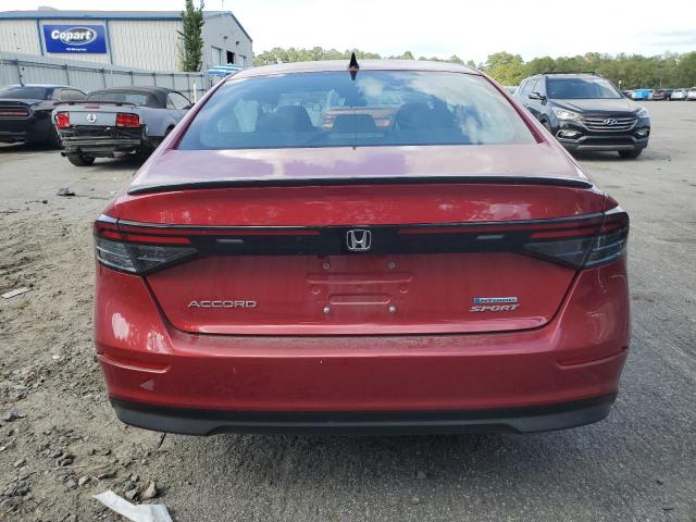  HONDA ACCORD 2023 Червоний