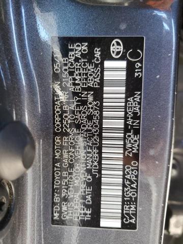 2017 TOYOTA PRIUS - JTDKBRFU2H3045873