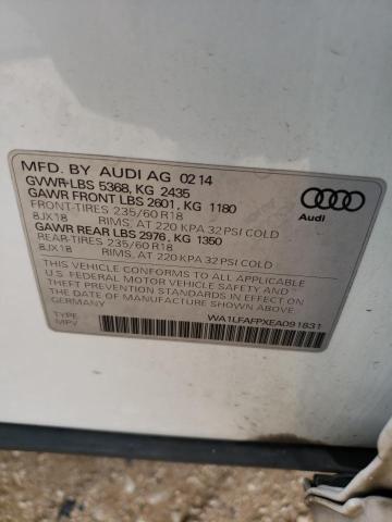 VIN WA1LFAFPXEA091831 2014 Audi Q5, Premium Plus no.12