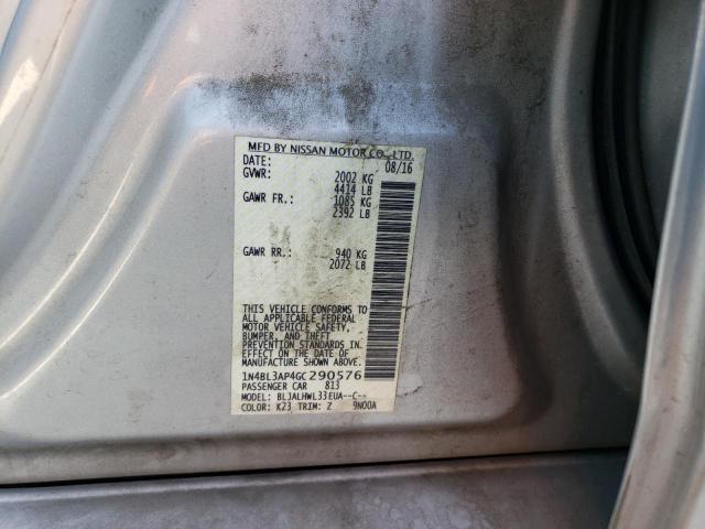 1N4BL3AP4GC290576 Nissan Altima 3.5sl