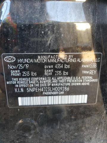 5NPEH4J23LH009286 | 2020 HYUNDAI SONATA LIM