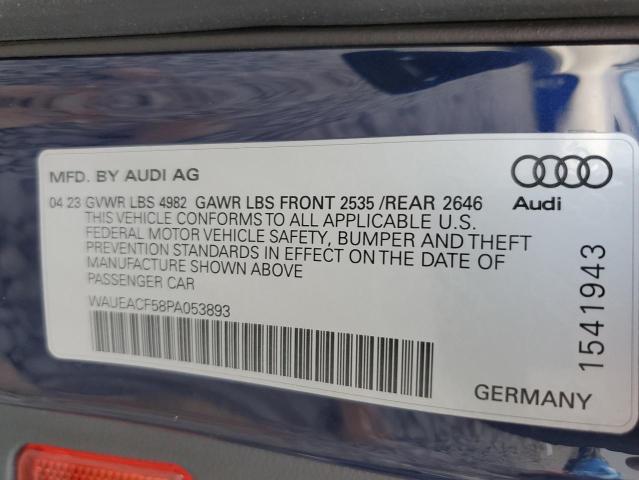  AUDI A5 2023 Синій