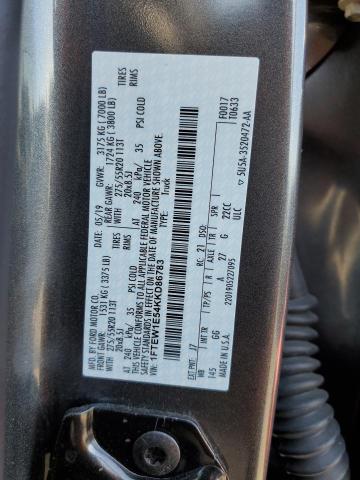 2019 FORD F150 SUPER - 1FTEW1E54KKD86783