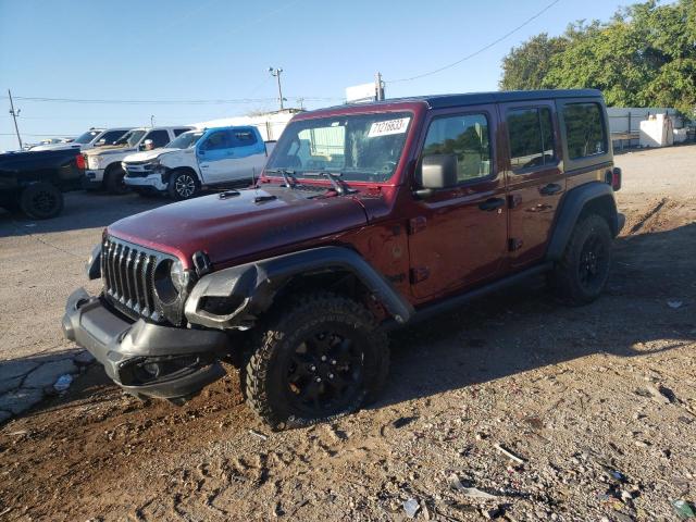  JEEP WRANGLER 2021 Червоний