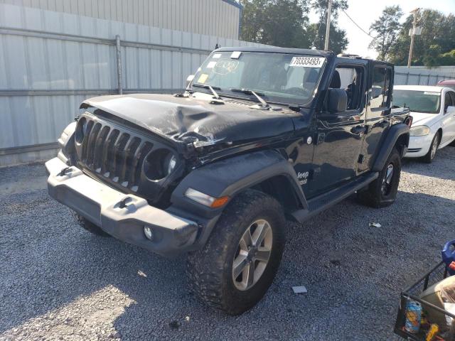 1C4HJXDG1KW551473 | 2019 Jeep wrangler unlimited sport