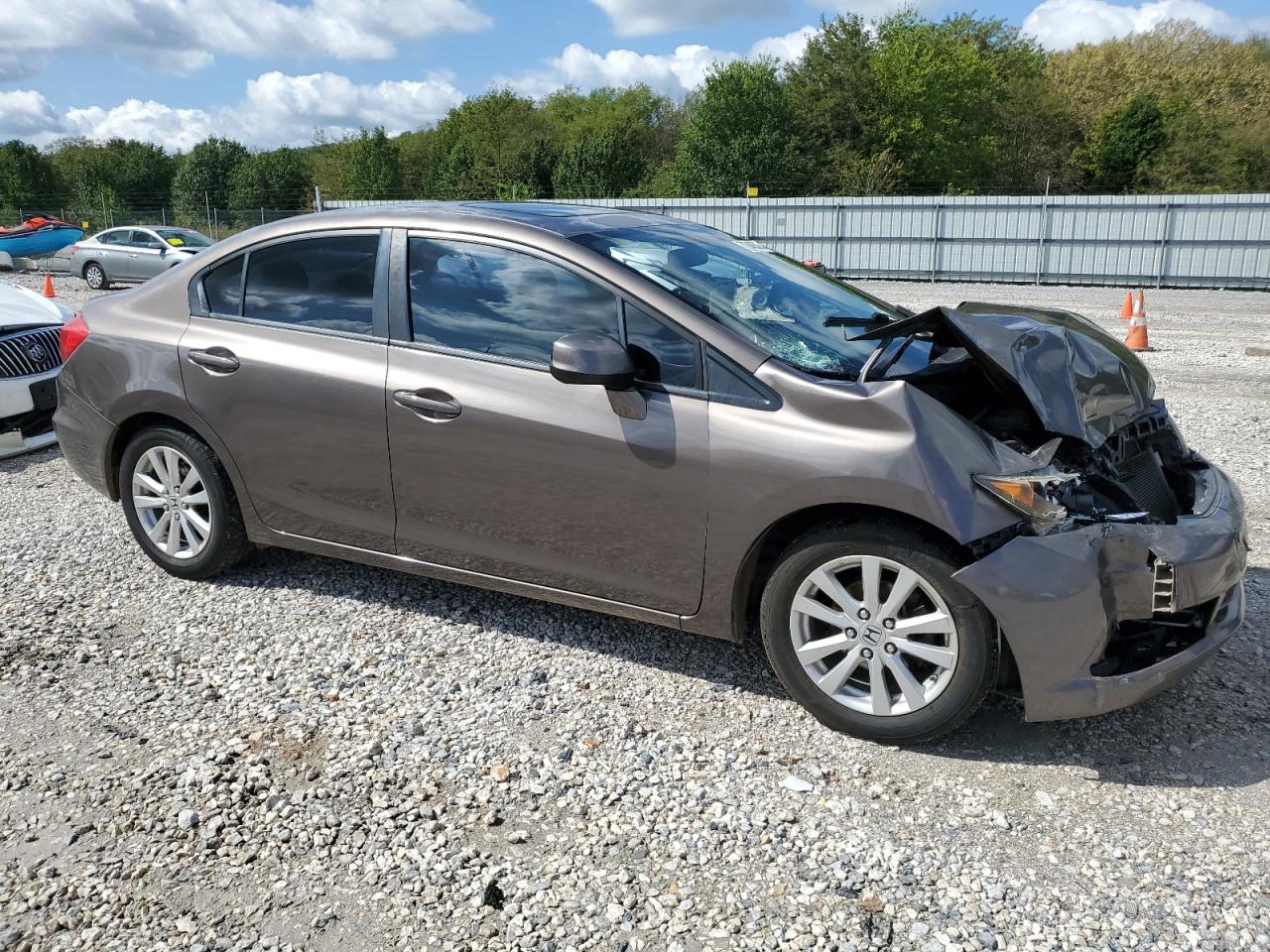 2HGFB2F92CH535516 2012 Honda Civic Exl