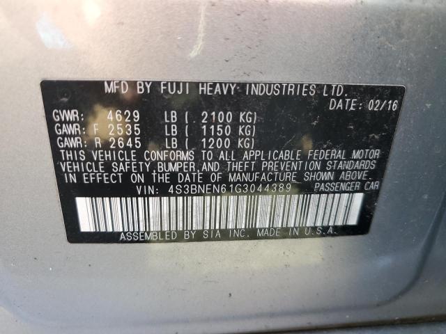 4S3BNEN61G3044389 Subaru Legacy 3.6r Limited