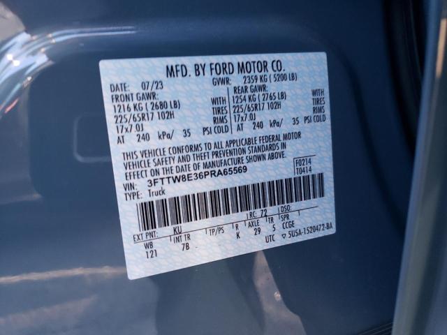 3FTTW8E36PRA65569 Ford Maverick Xl