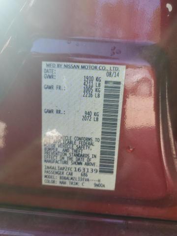 1N4AL3AP2FC163139 Nissan ALTIMA 2.5