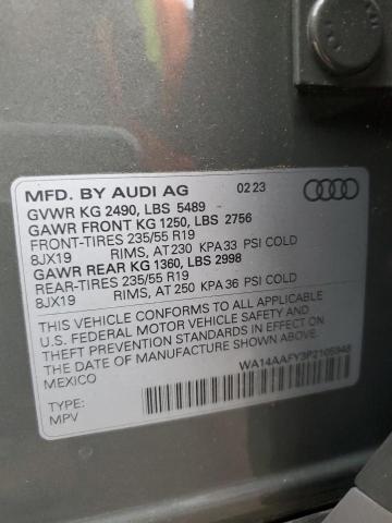 2023 AUDI Q5 SPORTBA - WA14AAFY3P2105948