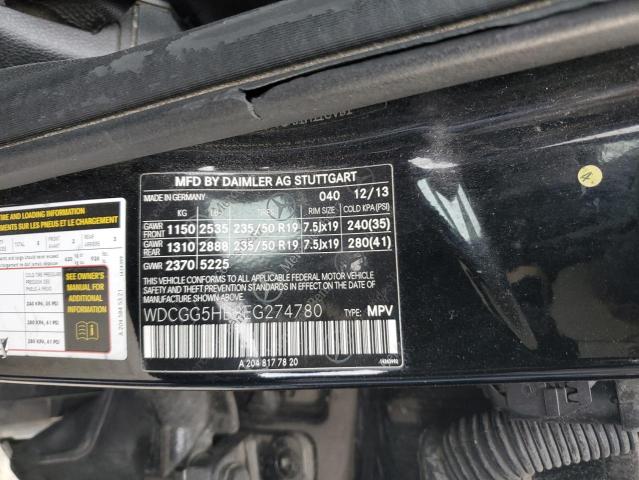 WDCGG5HB8EG274780 Mercedes-Benz GLK 350