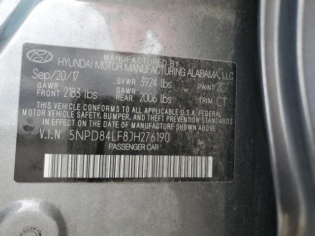 2018 HYUNDAI ELANTRA SE - 5NPD84LF8JH276190