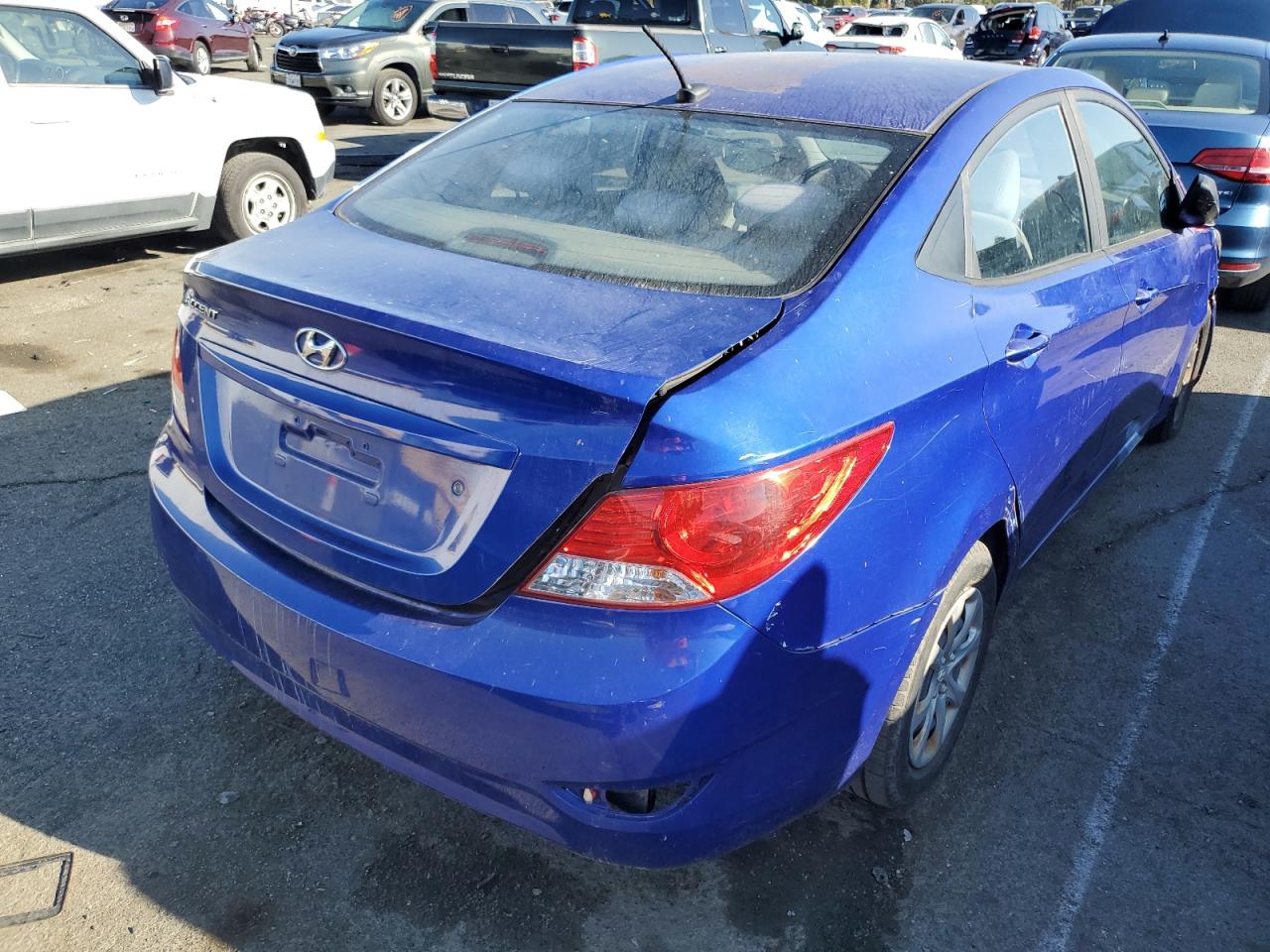 2012 Hyundai Accent Gls vin: KMHCT4AE9CU220929