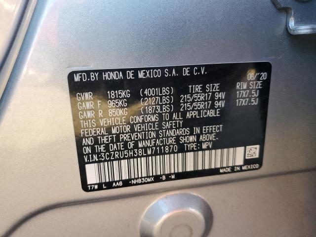 3CZRU5H38LM711870 Honda HR-V LX