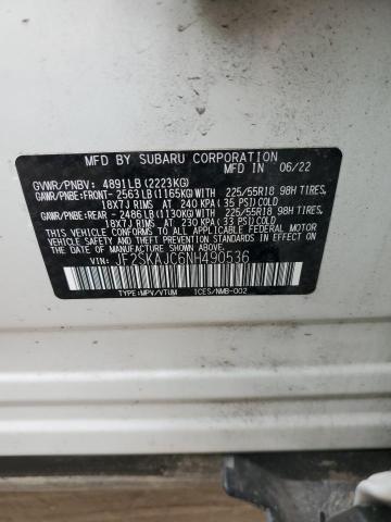 JF2SKAJC6NH490536 Subaru Forester Sport