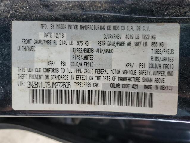 2018 MAZDA 3 SPORT - 3MZBN1U78JM272606