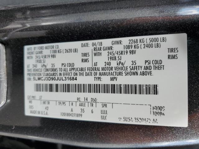 5LMCJ3D90JUL31684 Lincoln Mkc Reserve