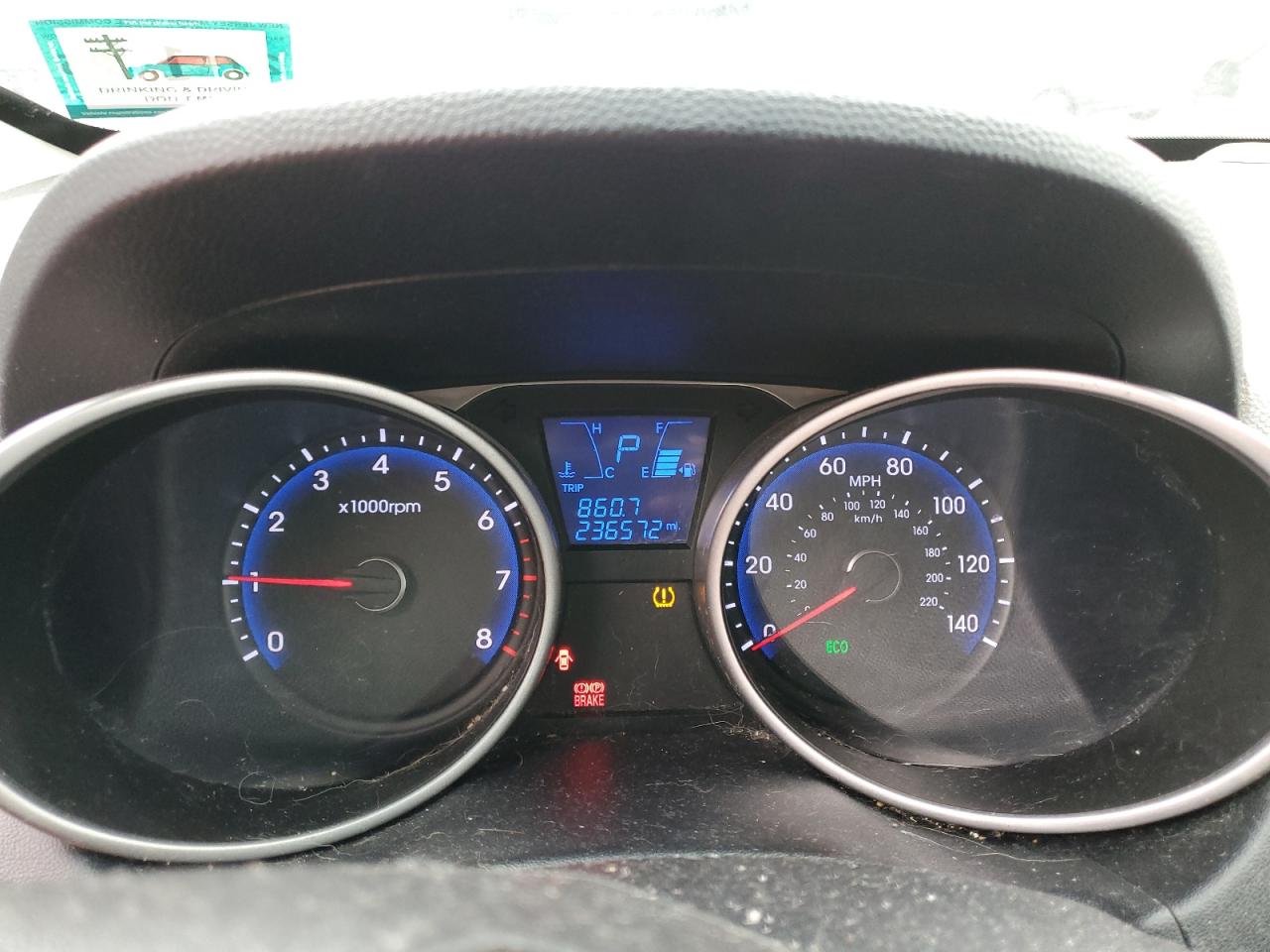 KM8JU3AC5DU660306 2013 Hyundai Tucson Gls