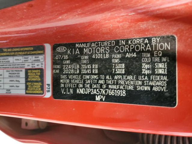 KNDJP3A57K7661918 KIA SOUL +