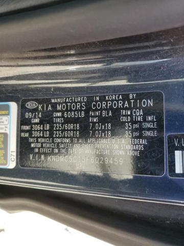 KNDMC5C15F6029459 KIA SEDONA EX