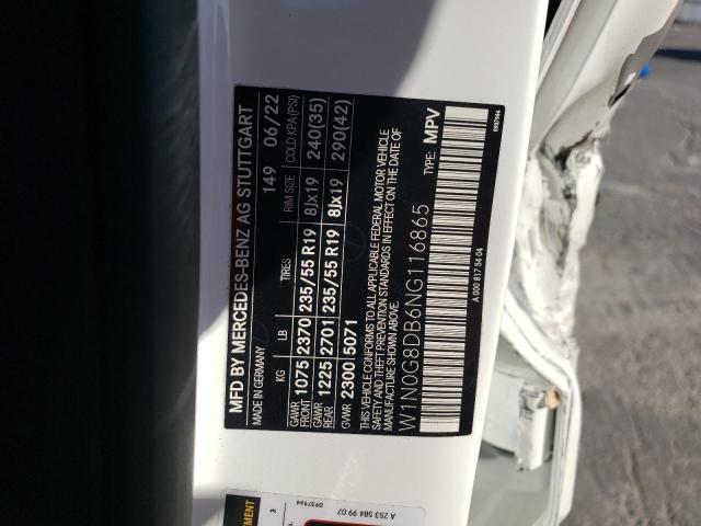 W1N0G8DB6NG116865 Mercedes-Benz GLC 300