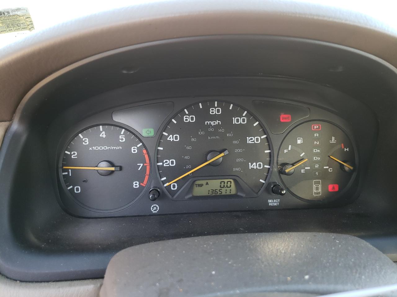 1HGCG16511A009174 2001 Honda Accord Ex