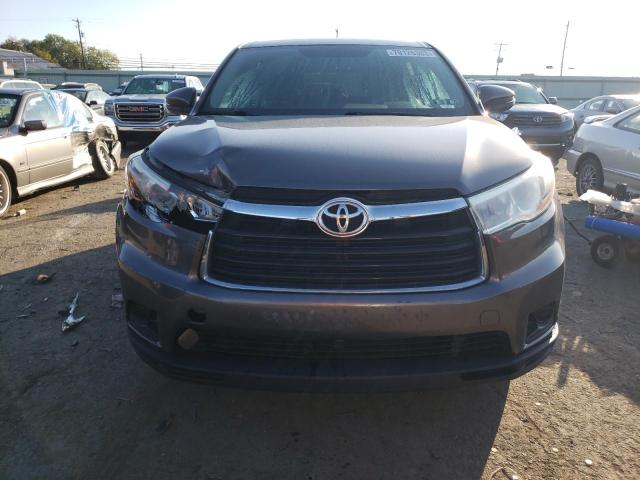 VIN 5TDBKRFHXES045729 2014 Toyota Highlander, LE no.5