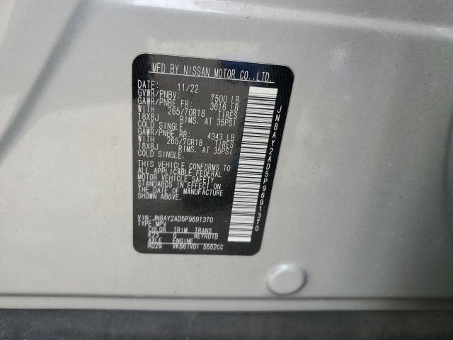 2023 NISSAN ARMADA S JN8AY2AD5P9691370