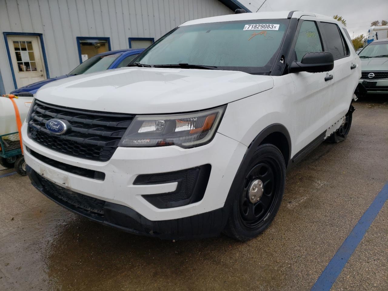 2017 Ford Explorer Police Interceptor vin: 1FM5K8ARXHGC63283