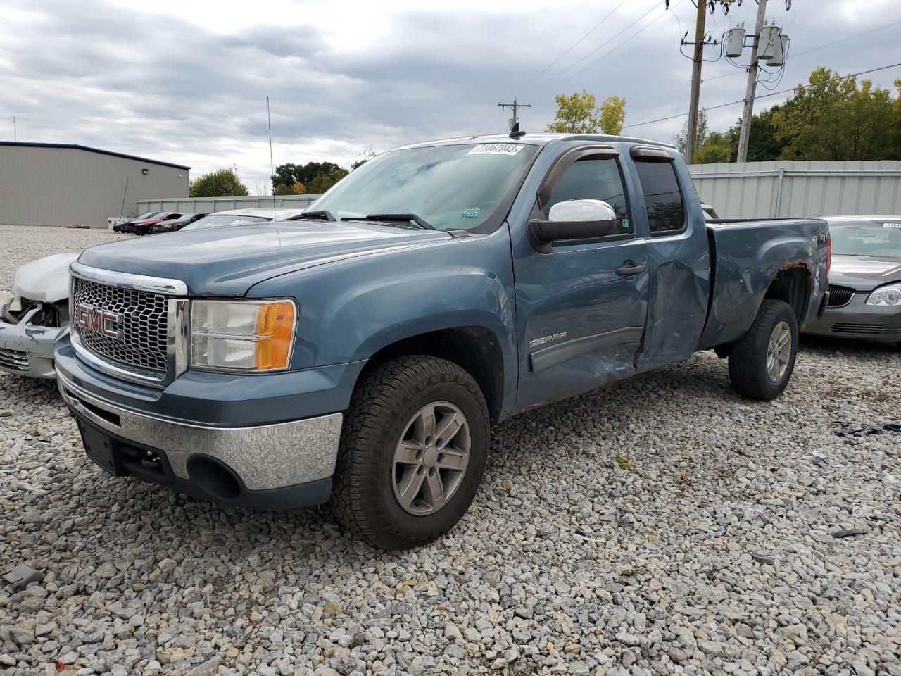 1GTSKVE30AZ211831 2010 GMC Sierra K1500 Sle