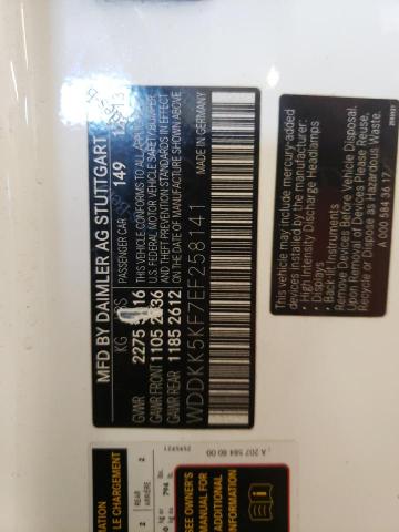 WDDKK5KF7EF258141 Mercedes-Benz E 350