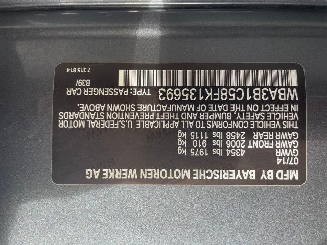 WBA3B1C58FK135693 BMW 320 I