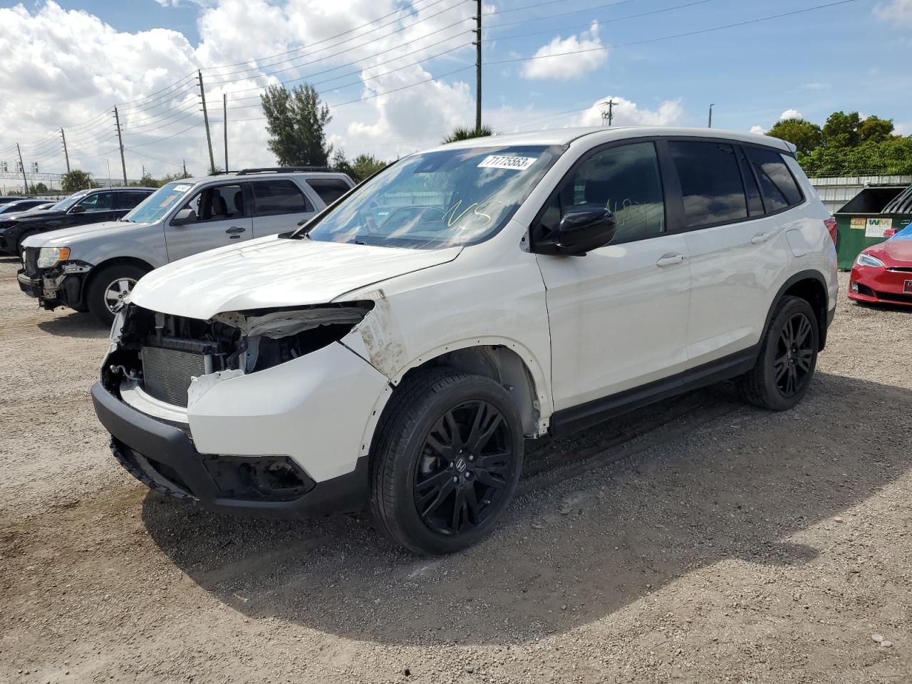 5FNYF8H24KB010900 HONDA PASSPORT 2019