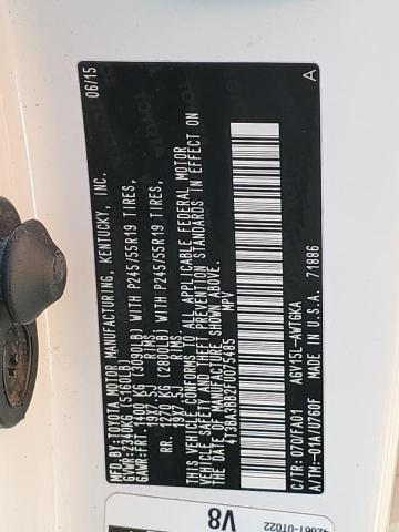 2015 TOYOTA VENZA LE - 4T3BA3BB2FU075485