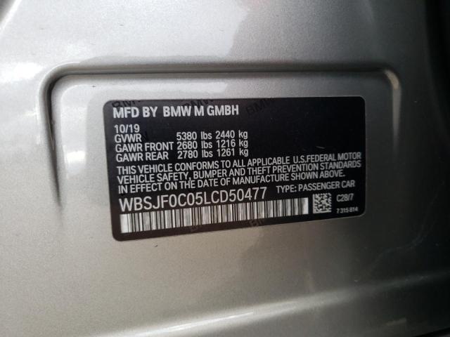 WBSJF0C05LCD50477 2020 BMW M5, photo no. 12