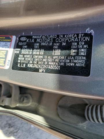 KNDJN2A22H7480501 KIA SOUL