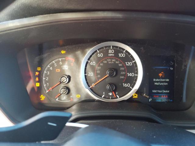  TOYOTA COROLLA 2021 Червоний
