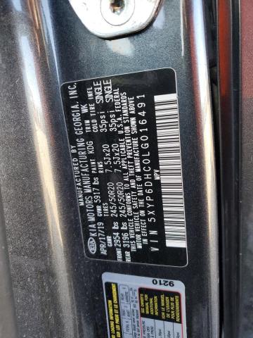 5XYP6DHC0LG016491 KIA Telluride S