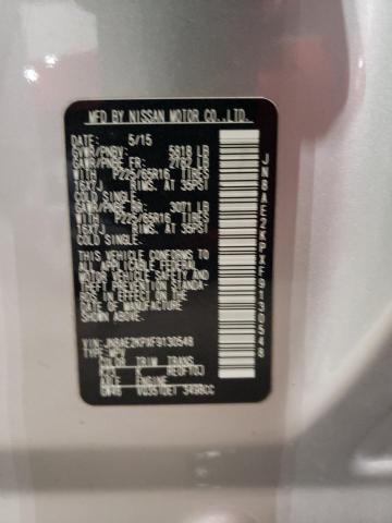 JN8AE2KPXF9130548 Nissan QUEST S