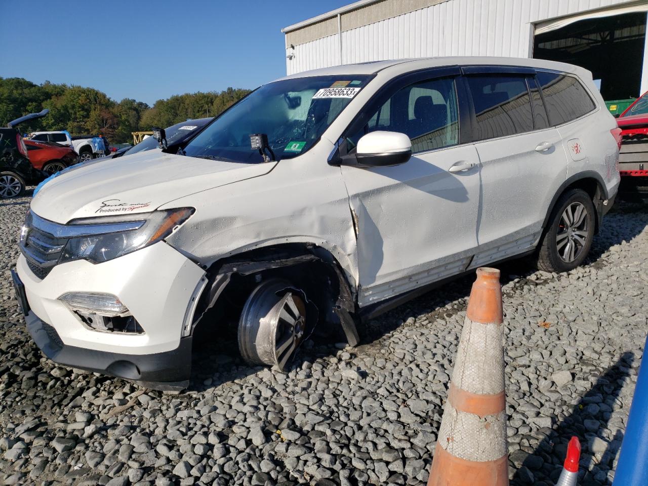 2018 Honda Pilot Exl vin: 5FNYF6H54JB064307