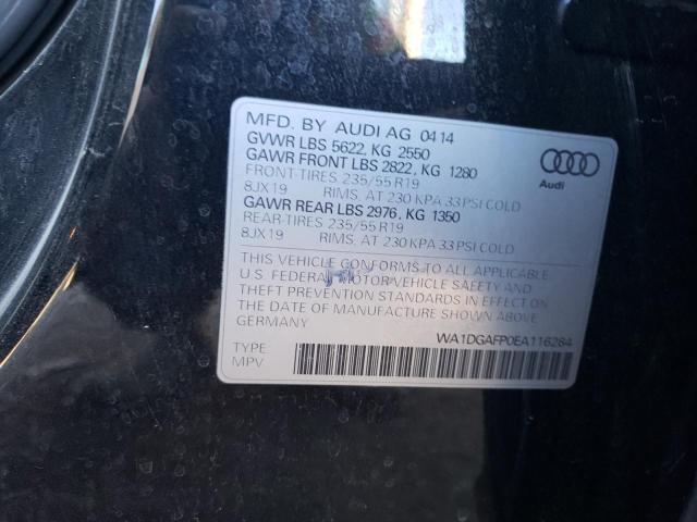 VIN WA1DGAFP0EA116284 2014 Audi Q5, Premium Plus no.13