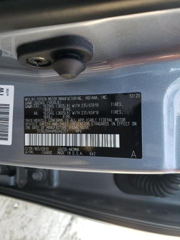 VIN 5TDGZRAH4MS046351 2021 Toyota Highlander, Xle no.13