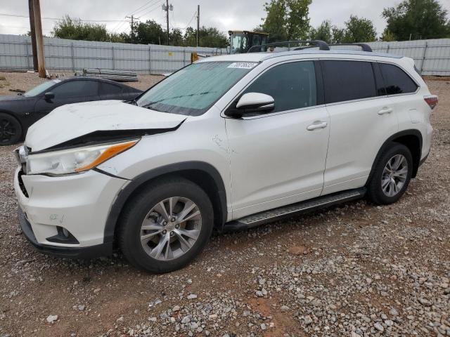 VIN 5TDKKRFH8ES023941 2014 Toyota Highlander, Xle no.1