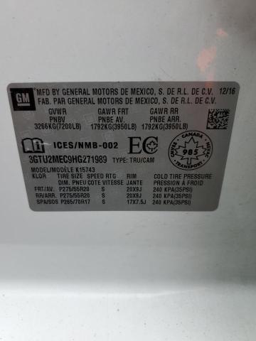 3GTU2MEC9HG271989 GMC Sierra K1500 Sle