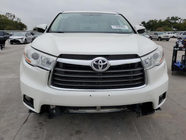 VIN 5TDKKRFH5FS087713 2015 Toyota Highlander, Xle no.5