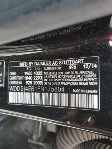 WDDSJ4EB1FN175804 Mercedes-Benz CLA 250