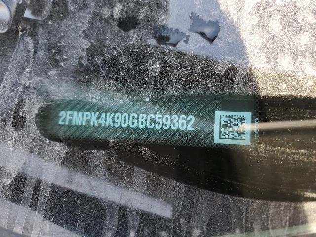 2FMPK4K90GBC59362 Ford Edge Titanium