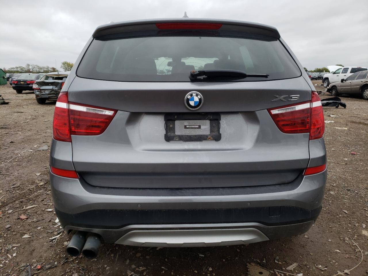  BMW X3 2016 Сірий