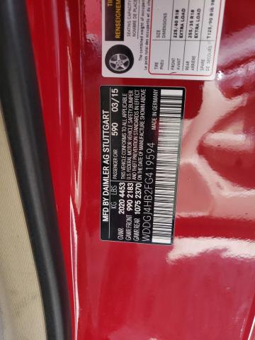 WDDGJ4HB2FG419594 Mercedes-Benz C 250